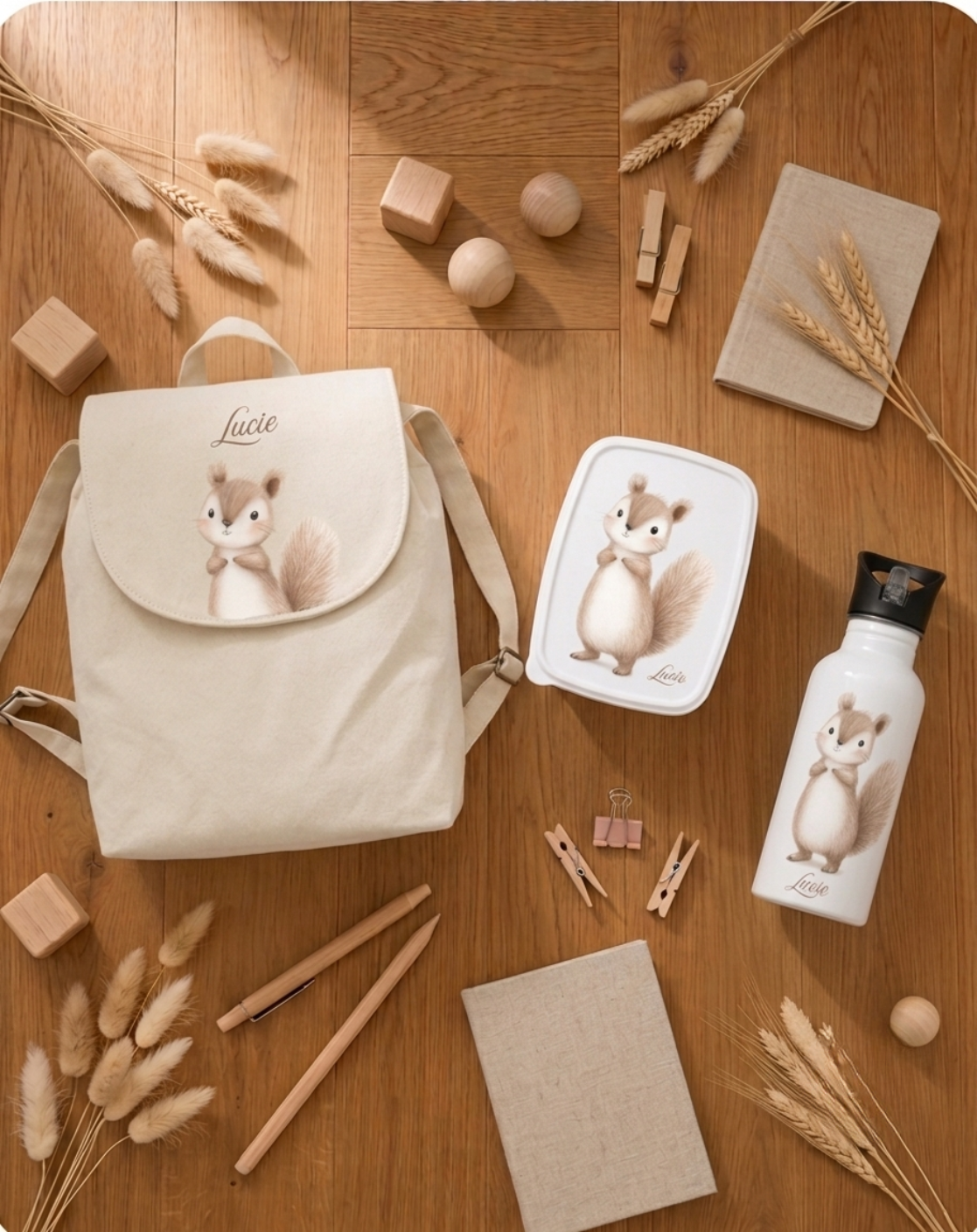 Sac à dos en coton personnalisé