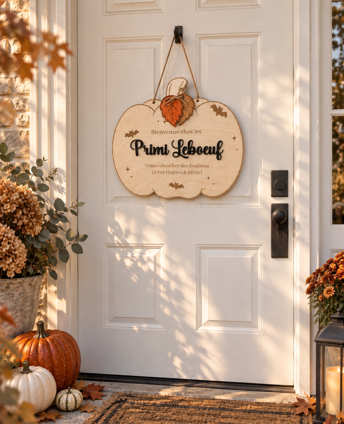Décoration de porte - Halloween