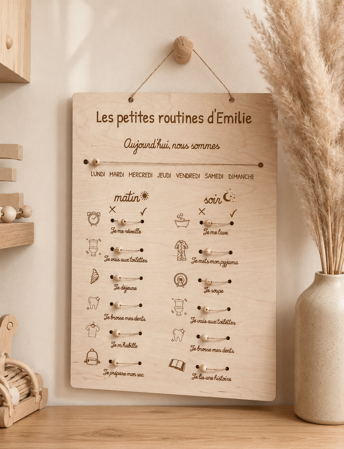 Tableau des routines