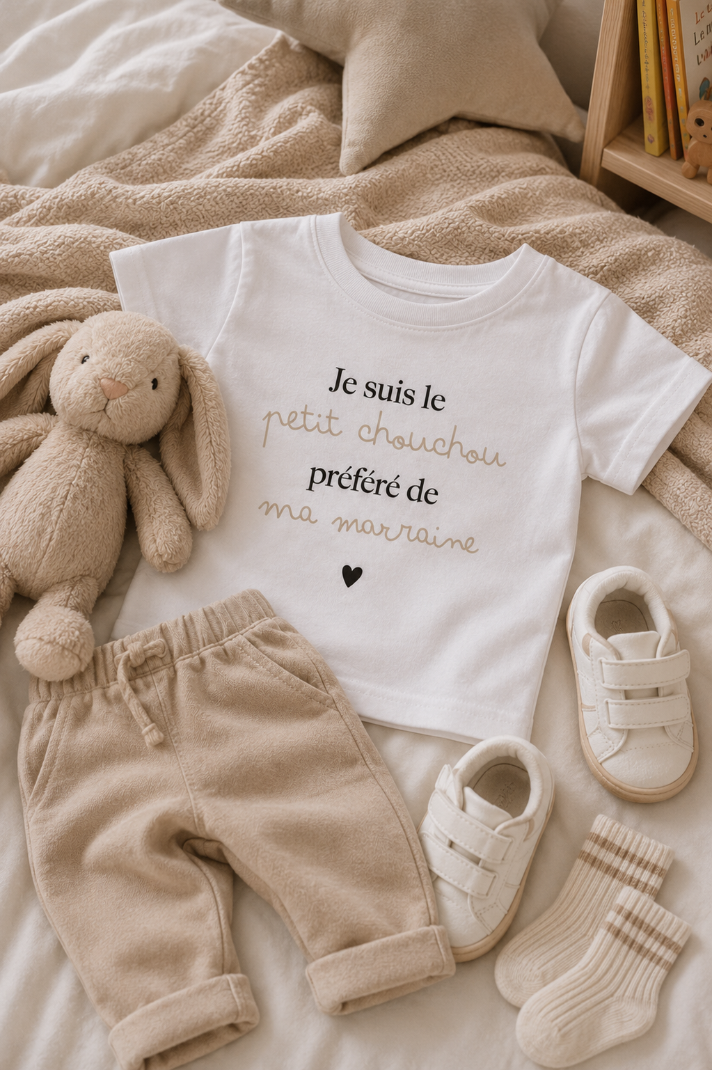 T-shirt "Je suis le petit chouchou de..."