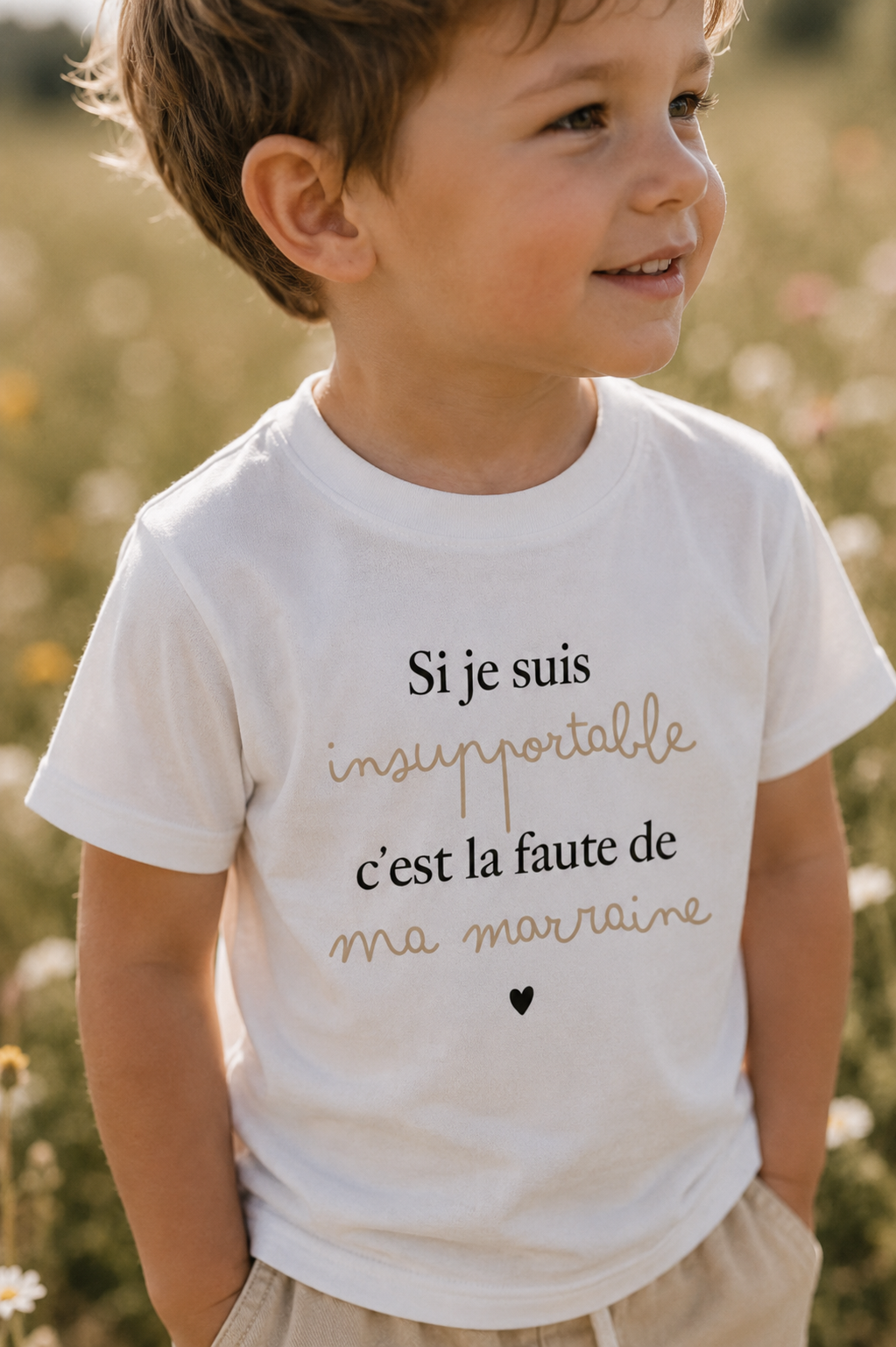 T-shirt "Si je suis insupportable ..."