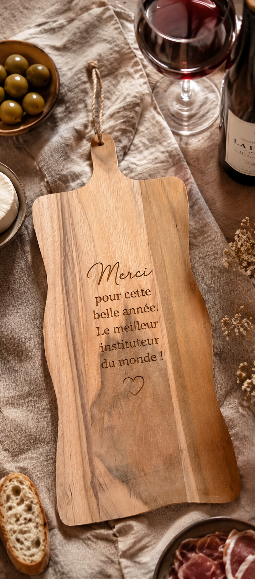 Planche apéro instituteur