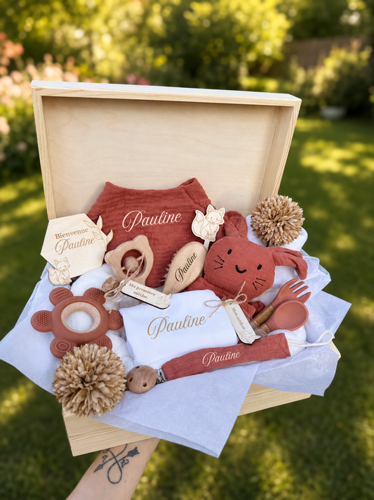 Coffret cadeau de naissance