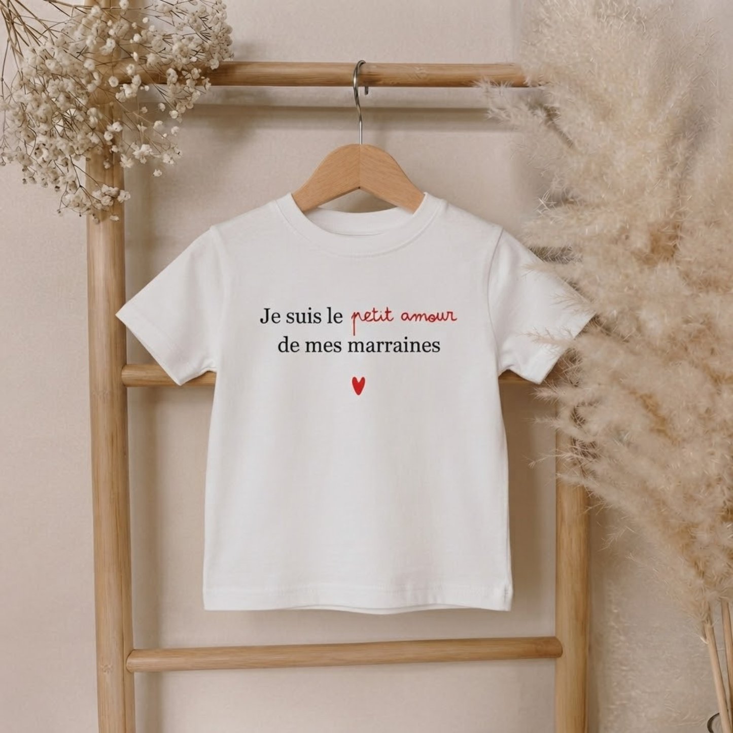 T-shirt "Je suis le petit amour de ..."