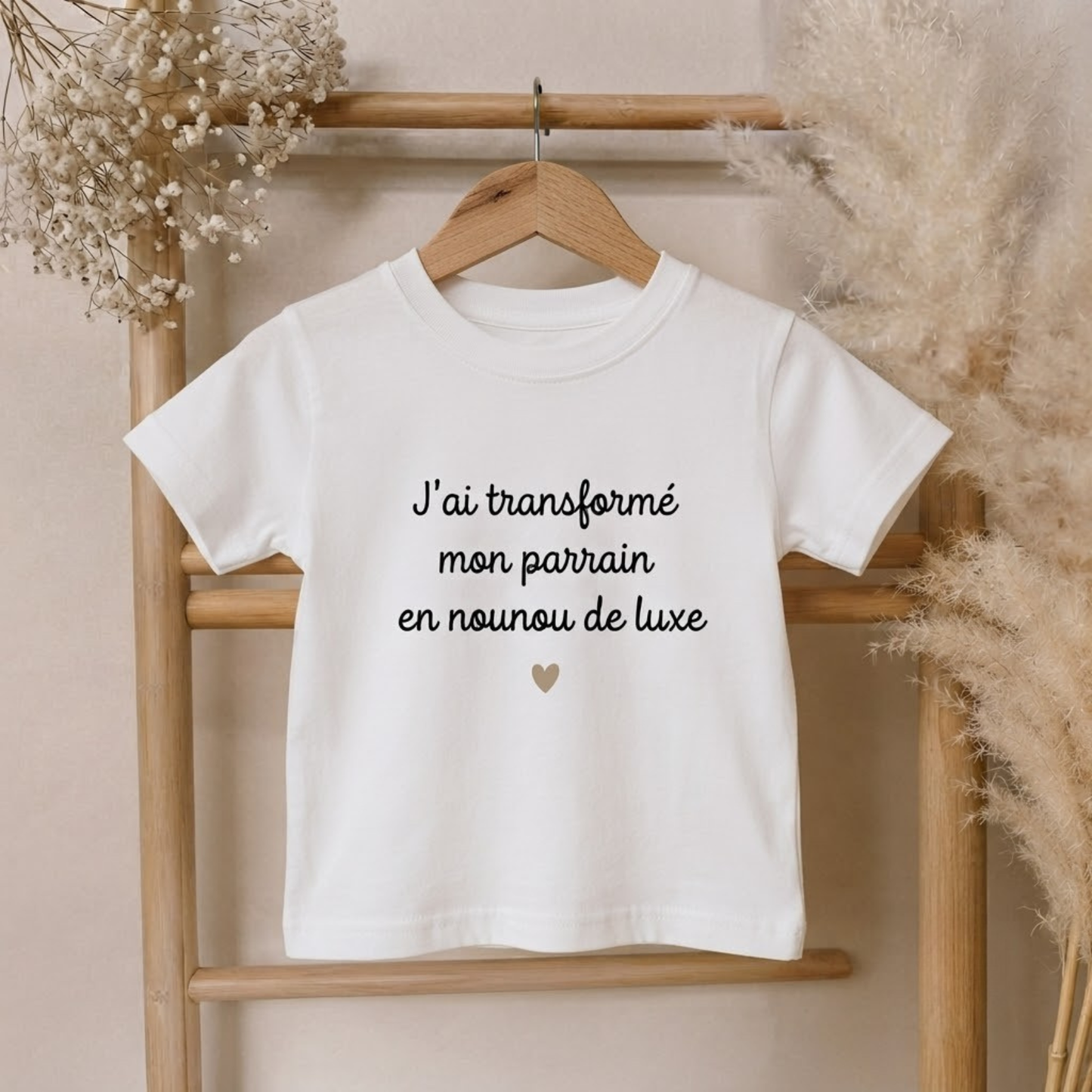 T-shirt "J'ai transformé ... en nounou de luxe"