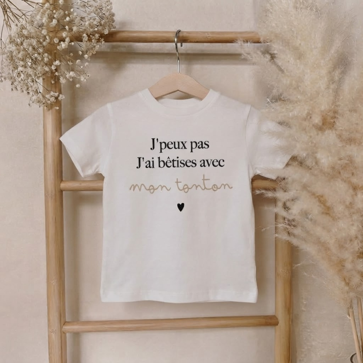 T-shirt "J'peux pas, j'ai bêtises..."