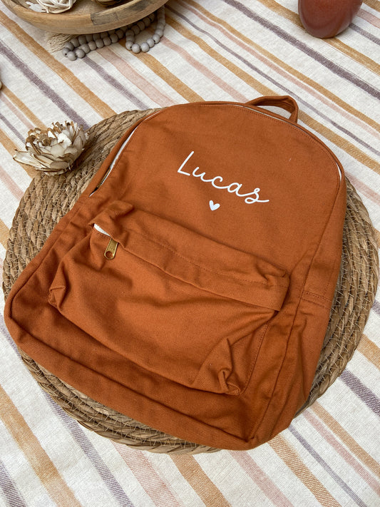 Sac à dos terracota Lucas