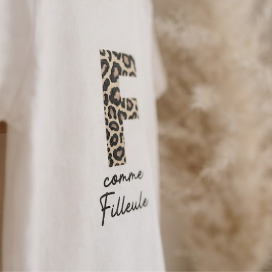 T-shirt enfant léopard