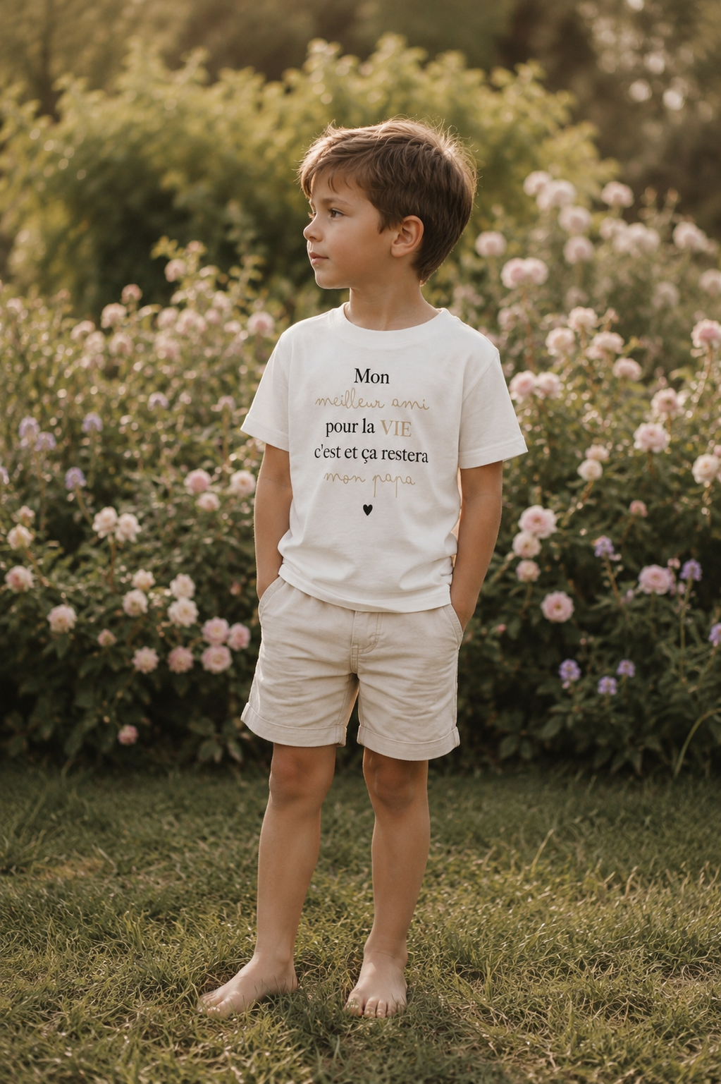 T-shirt garçon "Meilleur ami"