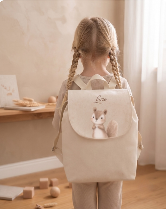 Sac à dos en coton personnalisé