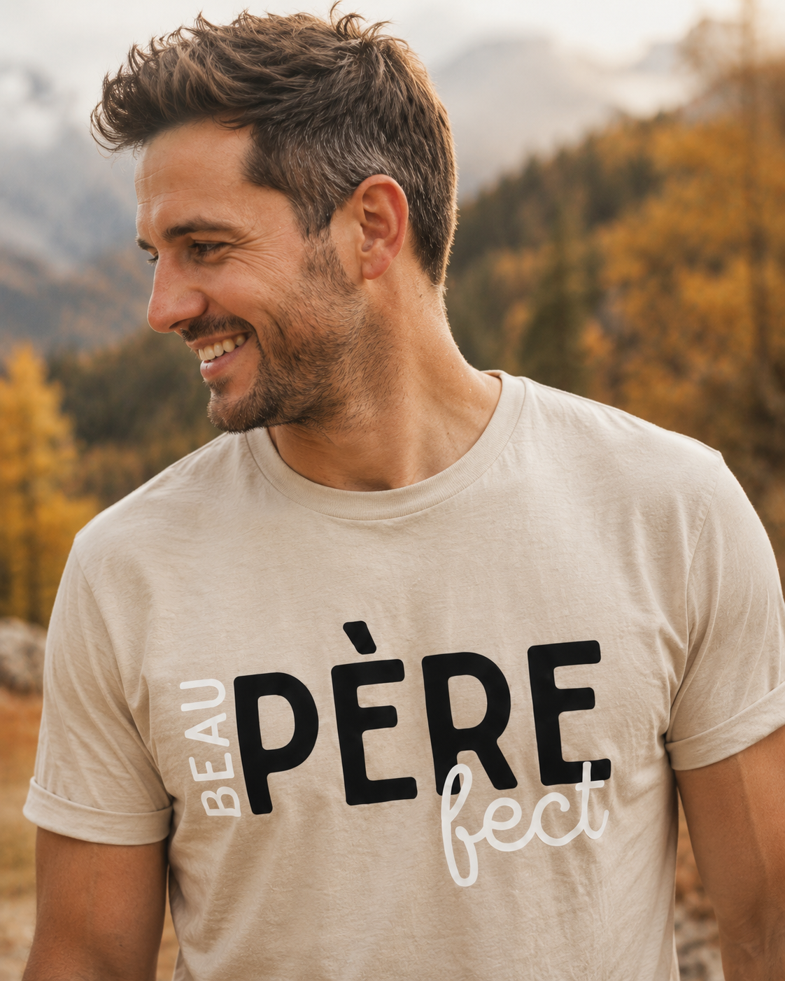 T-shirt homme — Beau-PÈRE-fect