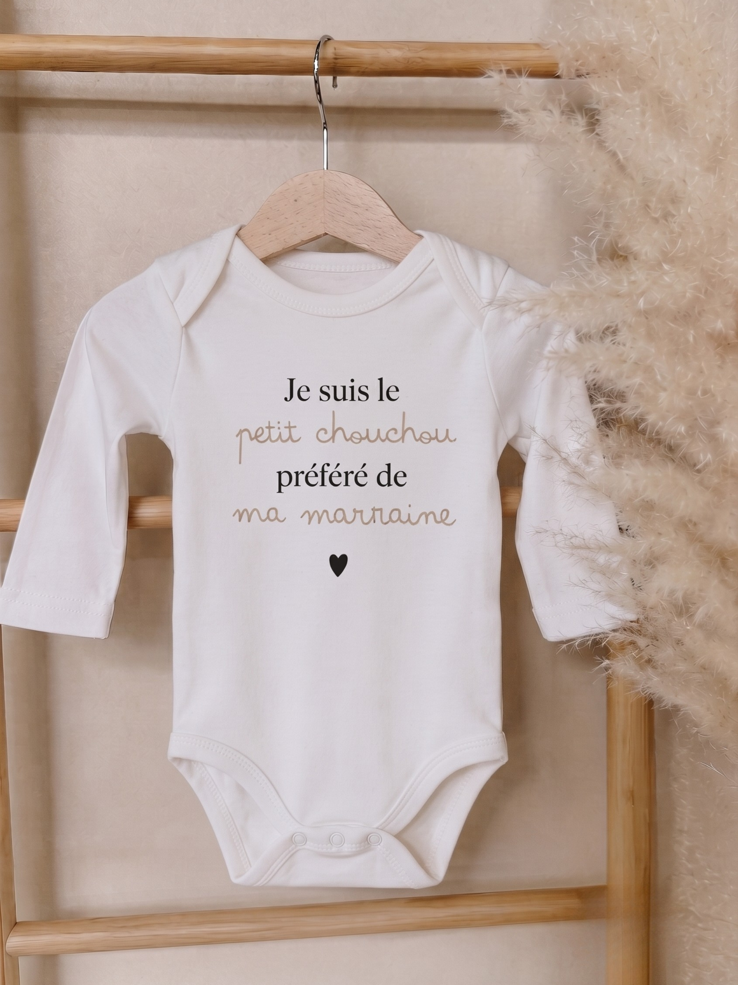 Body bébé "Je suis le petit chouchou ..."