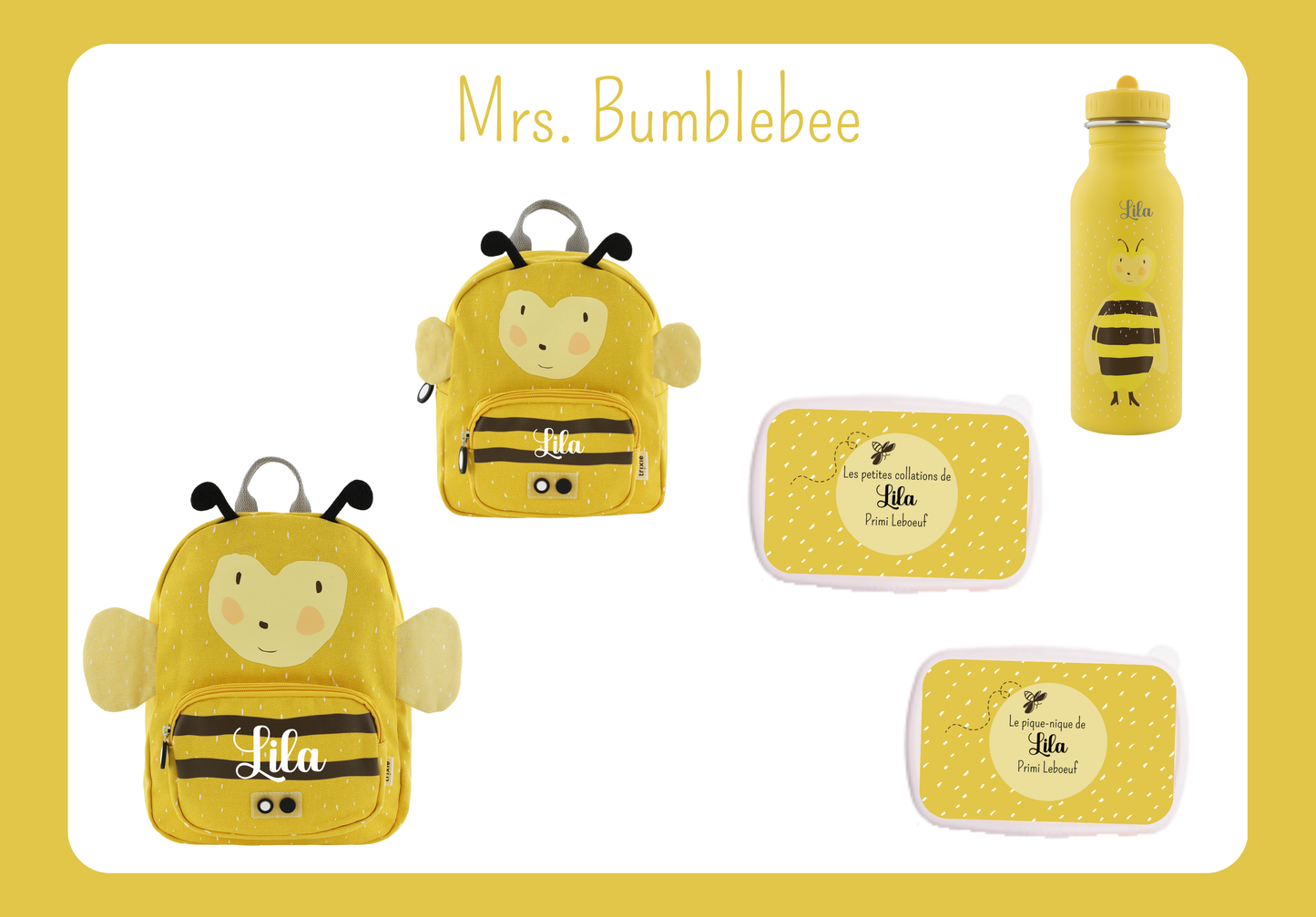 Petit sac à dos - Mrs. Bumblebee