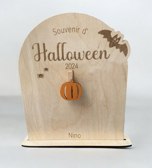 Plaque souvenir - Halloween