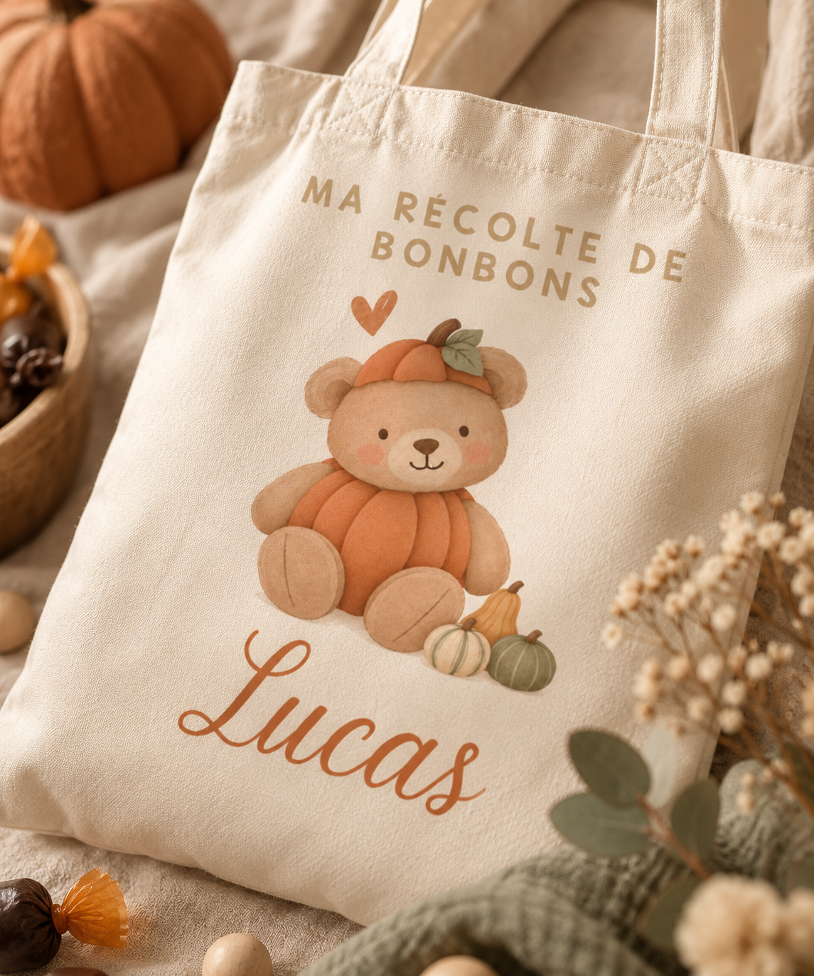 Sac récolte de bonbons
