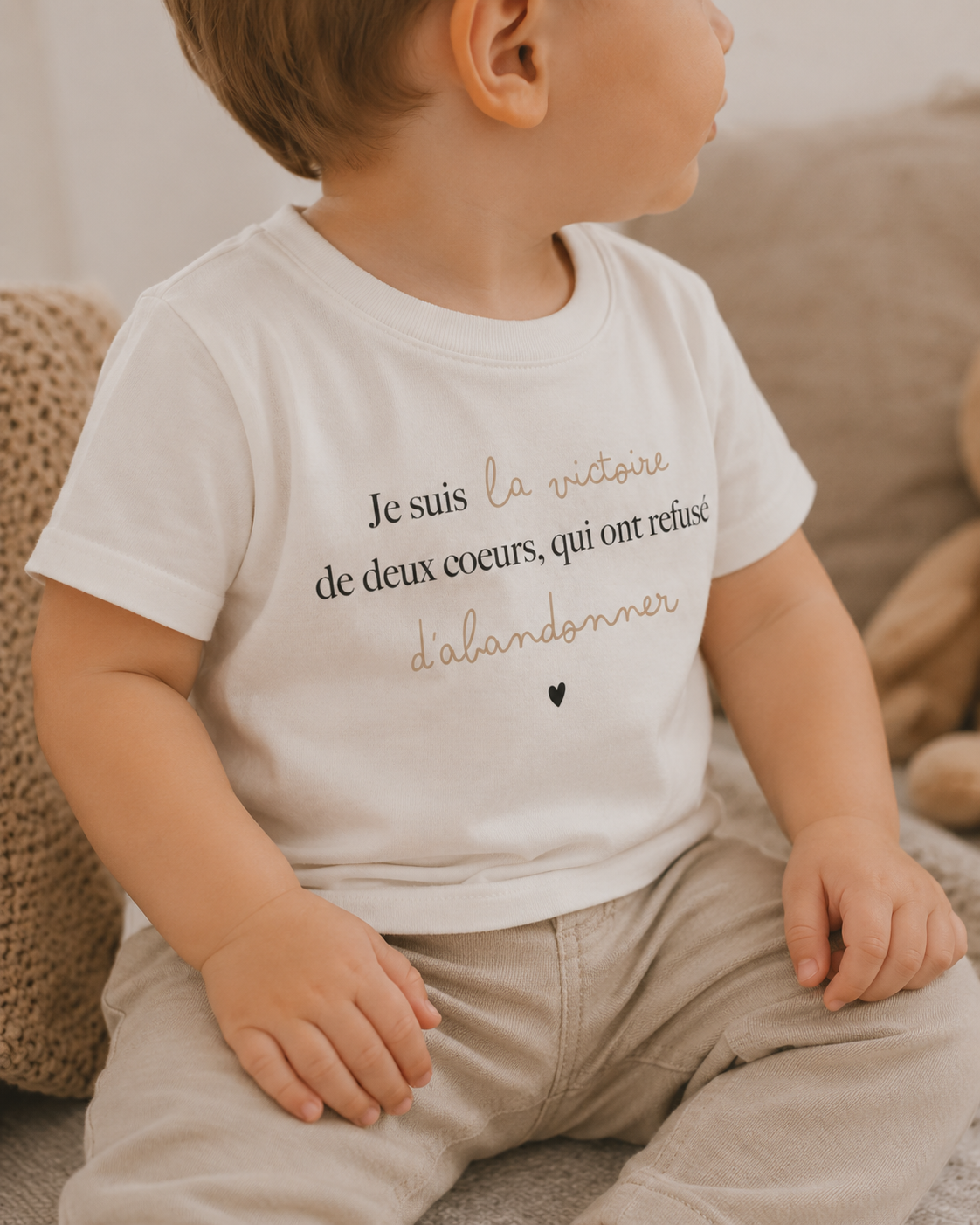 T-shirt "Je suis la victoire ..."