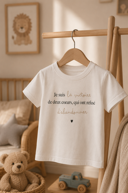 T-shirt "Je suis la victoire ..."
