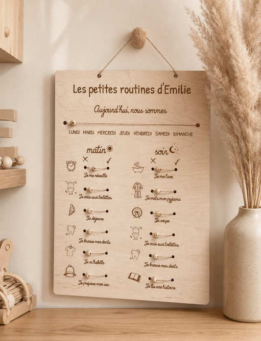 Tableau des routines