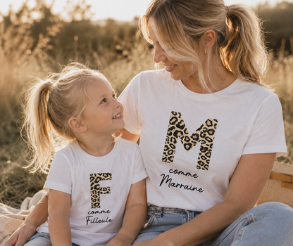 T-shirt enfant léopard