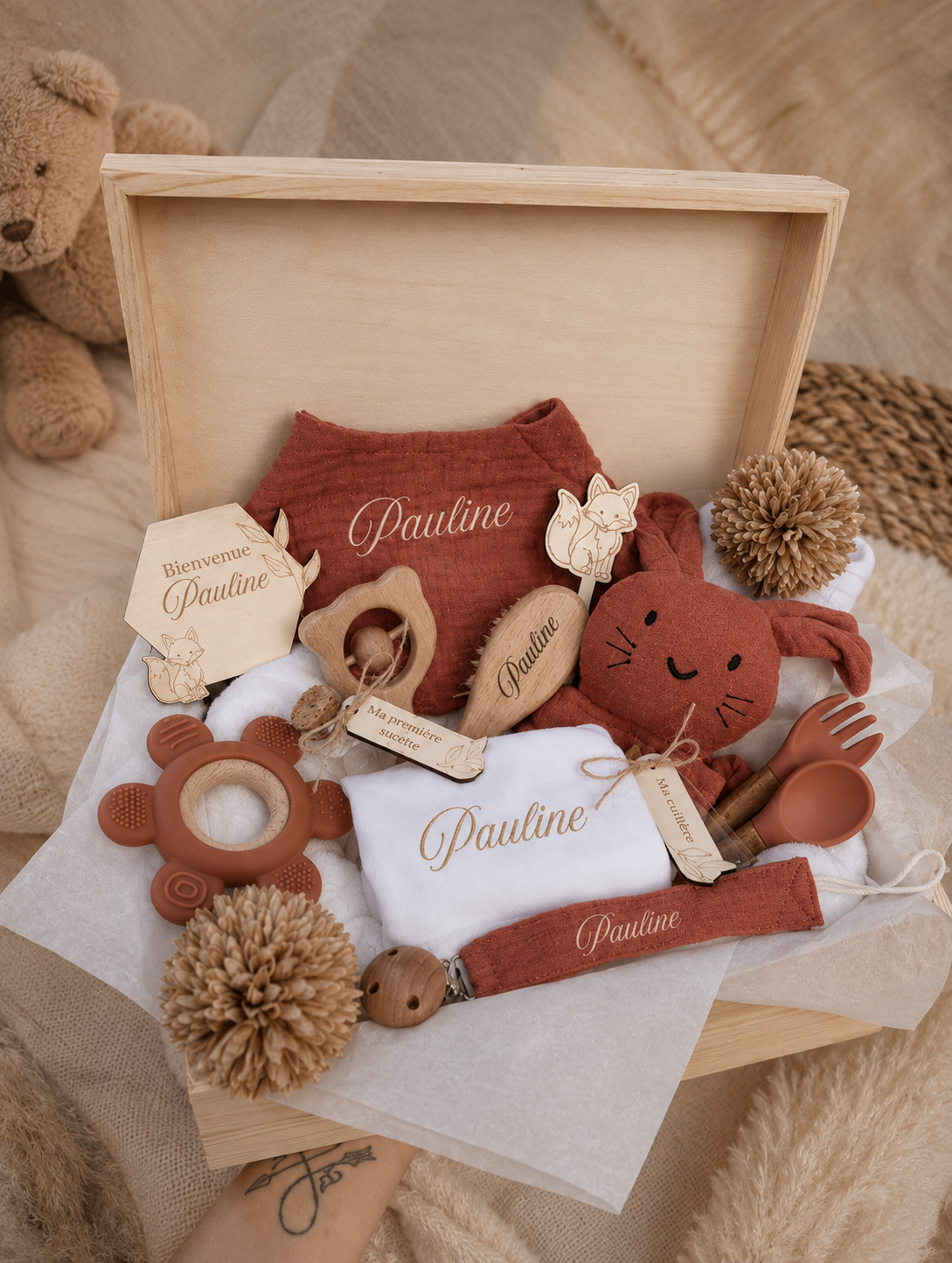 Coffret cadeau de naissance