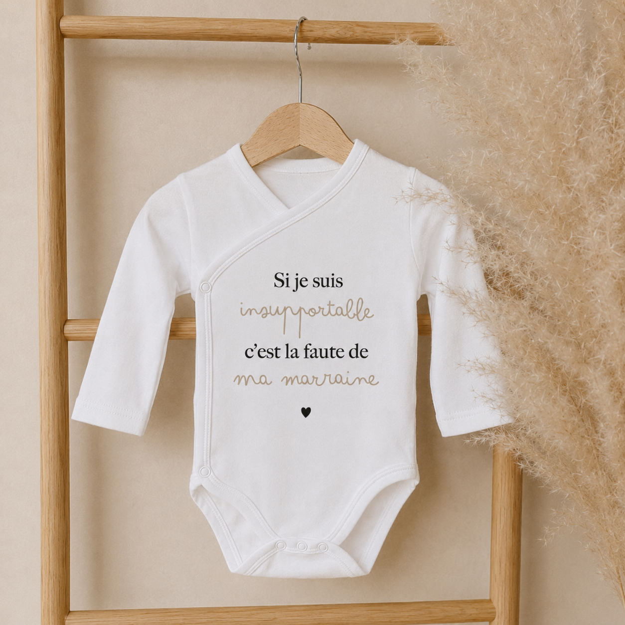 Body bébé "Si je suis insupportable ..."
