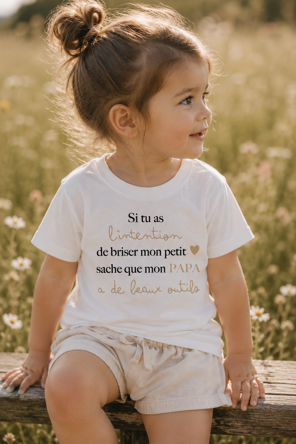 T-shirt "Si tu veux me briser mon petit coeur"