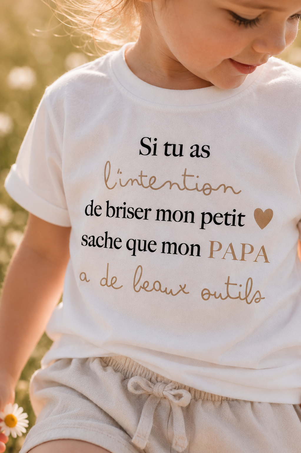 T-shirt "Si tu veux me briser mon petit coeur"