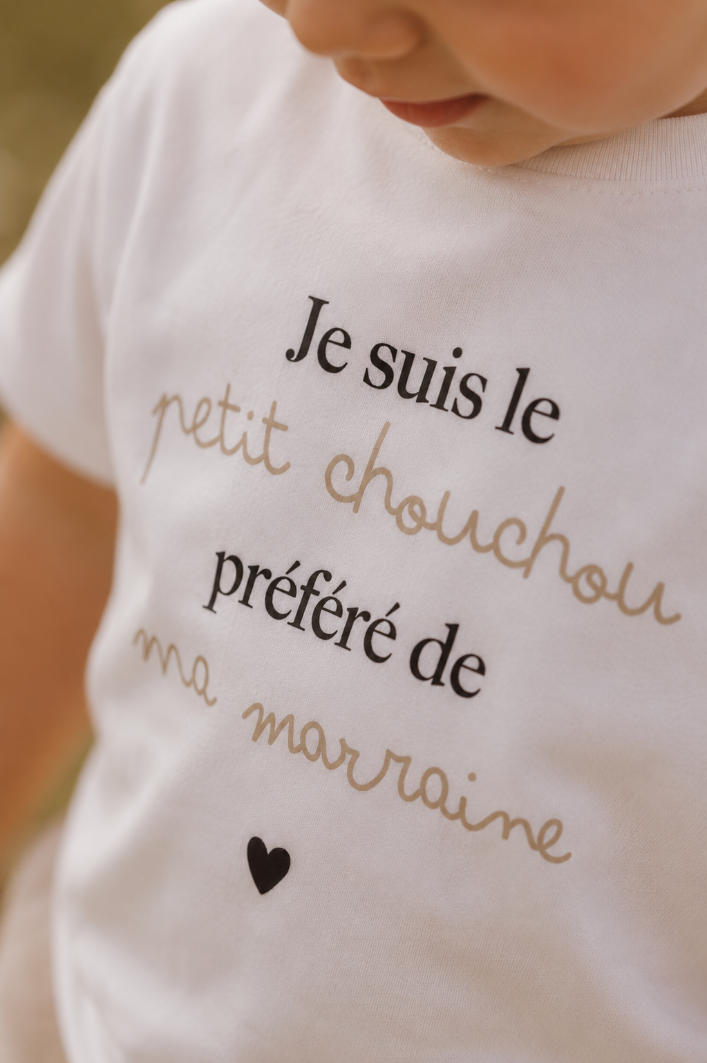 T-shirt "Je suis le petit chouchou de..."