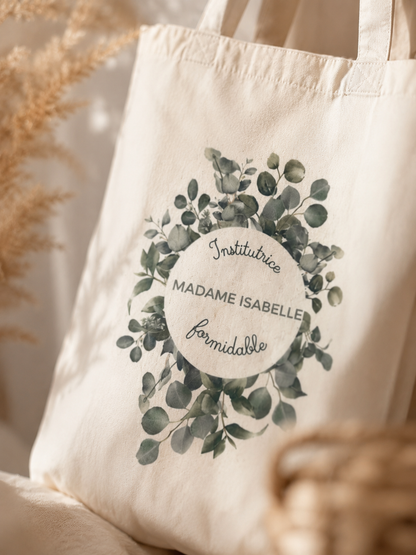 Tot Bag Eucalyptus maîtresse