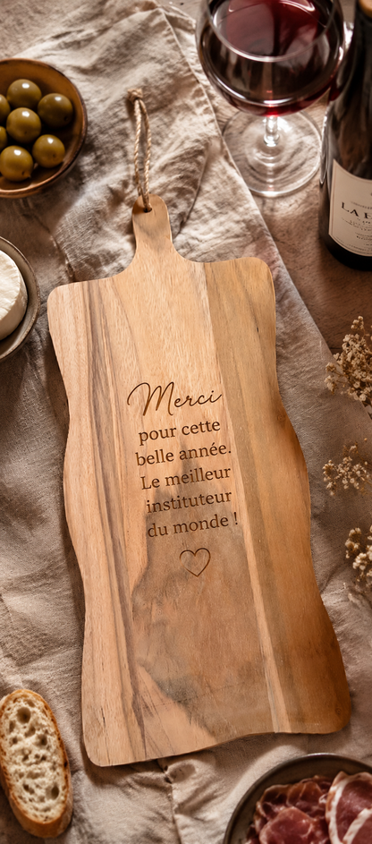 Planche apéro instituteur