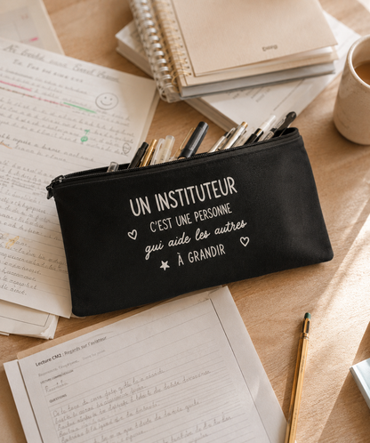 Pochette noire instuteur