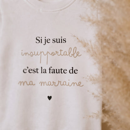 Pull "si je suis insupportable..."