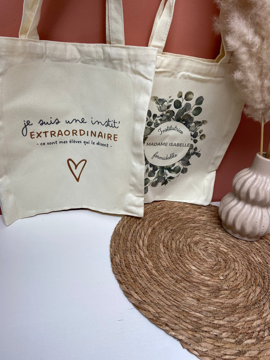 Tot bag institutrice