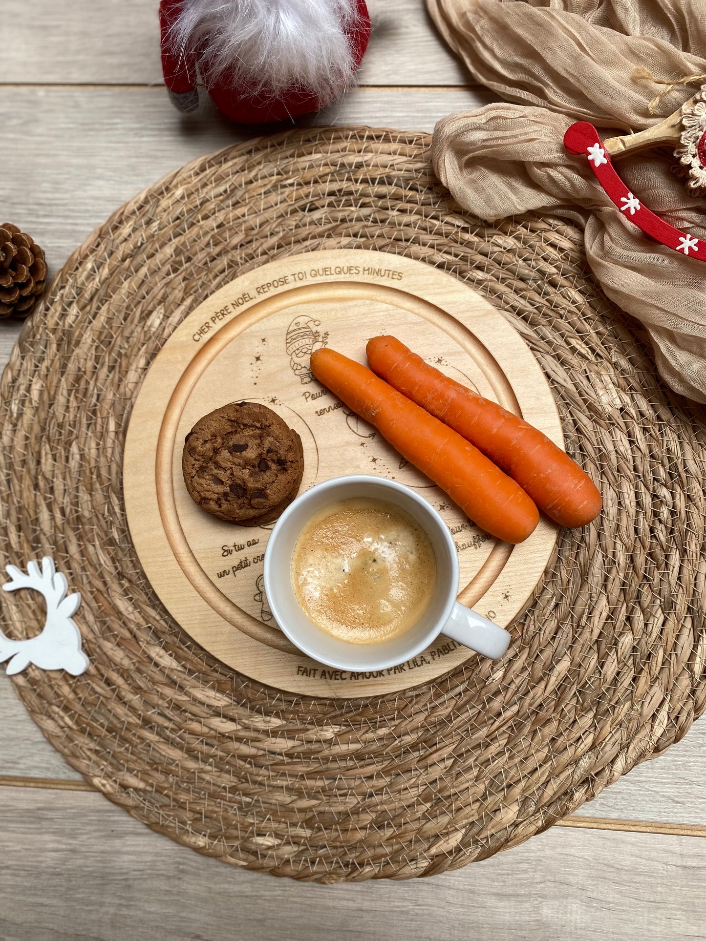 Assiette de Noël