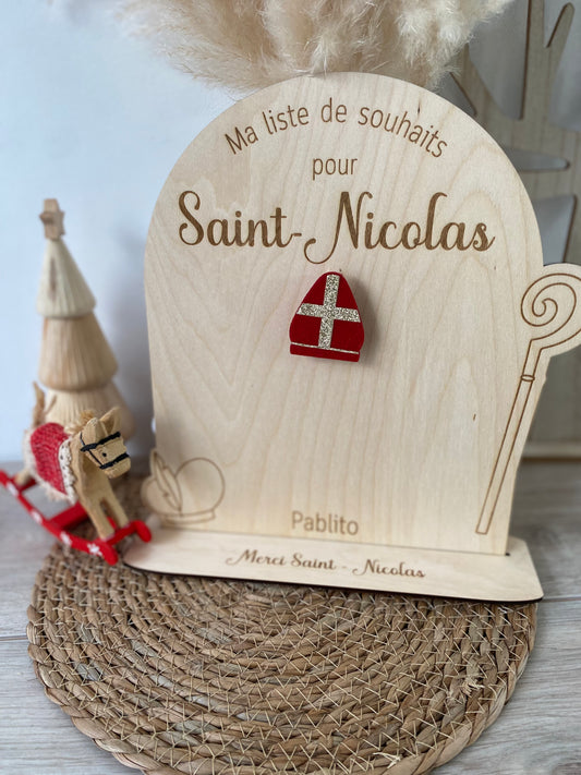 Liste de souhaits Saint Nicolas