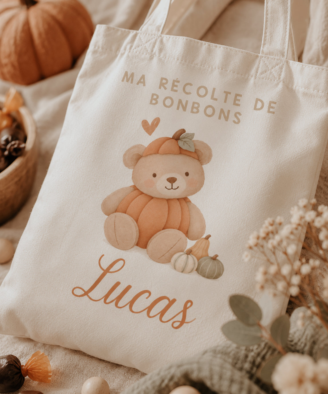 Sac récolte de bonbons