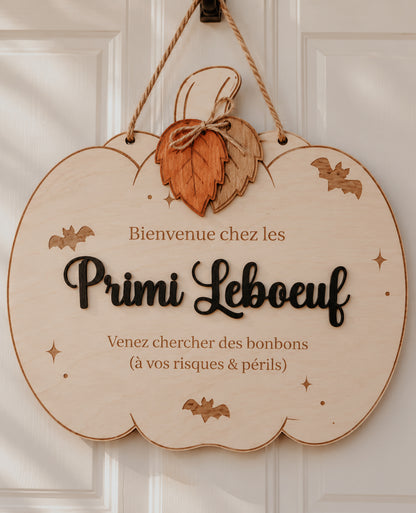 Décoration de porte - Halloween