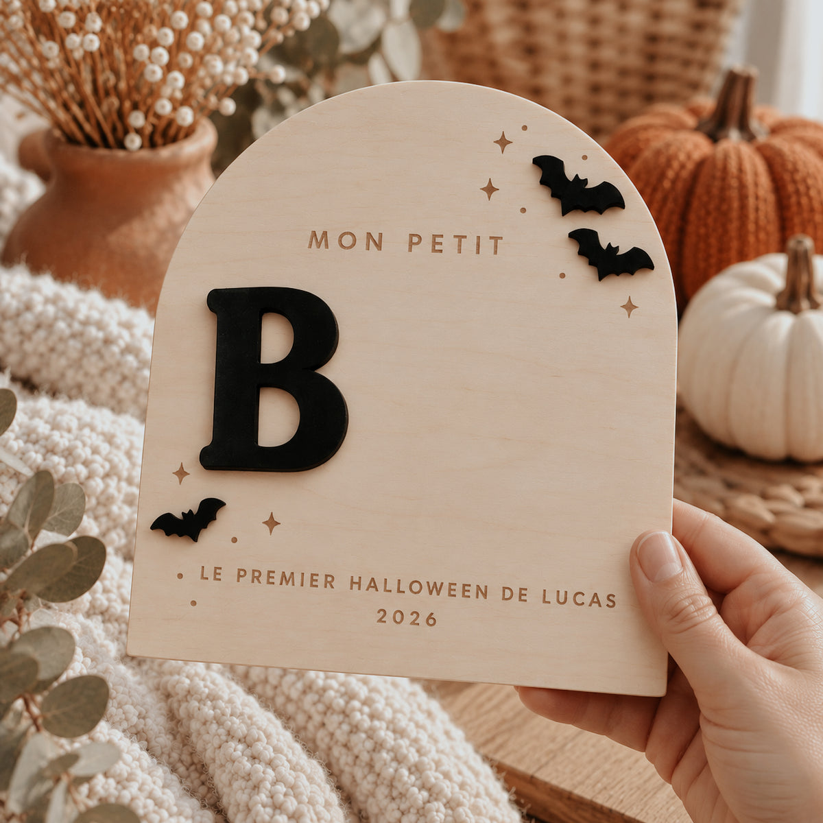 Décoration en bois - BOO