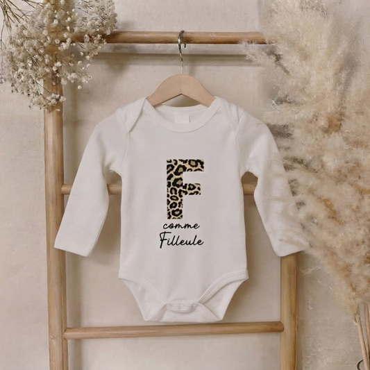Body bébé Léopard