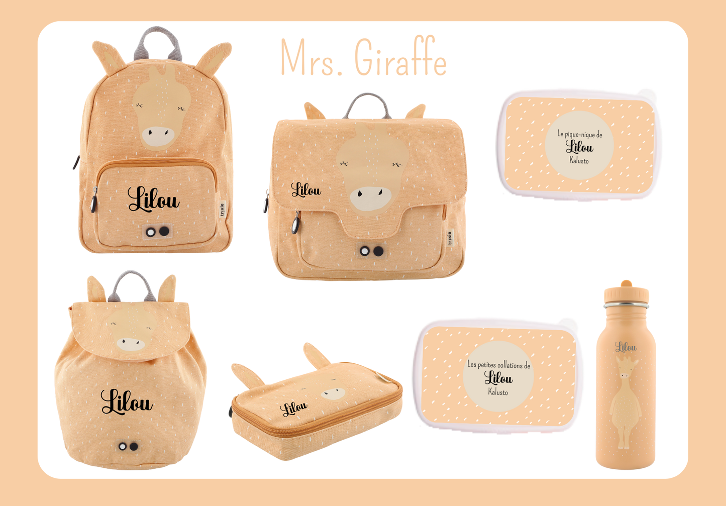 Sac à dos - Mrs. Giraffe